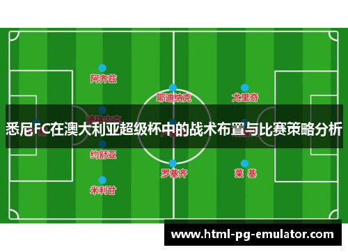 悉尼FC在澳大利亚超级杯中的战术布置与比赛策略分析 悉尼FC在澳大利亚超级杯中的战术布置与比赛策略分析