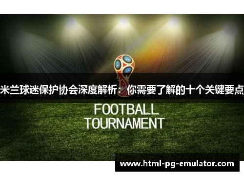 米兰球迷保护协会深度解析：你需要了解的十个关键要点